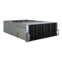 "Inter-Tech 4U-4424 - Rack - Server - Metall - Schwarz - Silber - ATX,EATX,EEB,Mini-ITX,uATX - 4U"