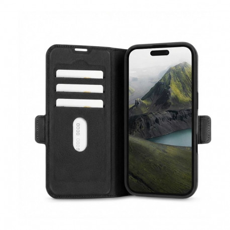 Dbramante1928 Bergen Pro must plastikust klappümbris Apple iPhone 16 Plus - Bulk