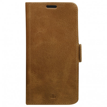 dbramante1928 Copenhagen Slim helepruun tekstuursest nahast mobiiltelefoni klappümbris Samsung Galax