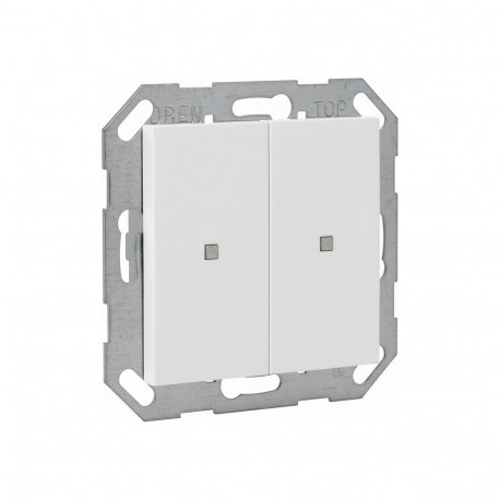 Gira 517303 KNX 2-osaline klahv System 55 puhasvalge