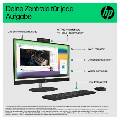 "AIO HP 24-cr0000ng All-in-One-PC 60,5 cm (23,8 Zoll)"