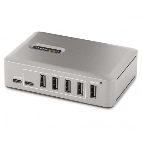 StarTech 10-pordiline USB-C jaotur toiteadapteriga