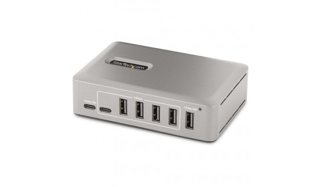 StarTech 10-pordiline USB-C jaotur toiteadapteriga