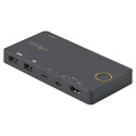 "2 PORT HYBRID USB-C KVM SWITCH"