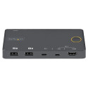 "2 PORT HYBRID USB-C KVM SWITCH"