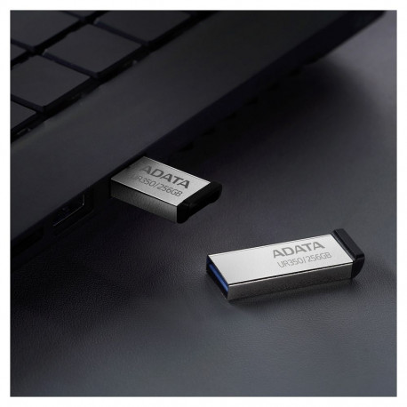 ADATA UR350 256 GB mälupulk (nikkel/must, USB-A 3.2 Gen 1 (5 Gbit/s))