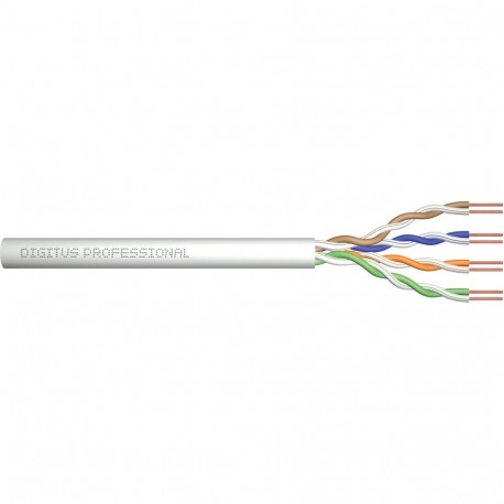 "DIGITUS CAT.5e U/UTP Verlegekabel.100 m.simplex. 100m. grau"