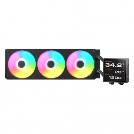 "K COUGAR CPU Wasserkühlung Poseidon Vistek Pro 360,ARGB,Schw."