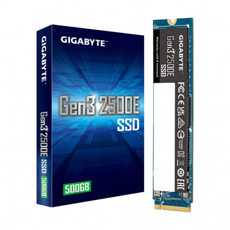 "GIGABYTE Gen3 2500E M.2 2280 SSD 500GB PCIe 3.0x4 NVMe1.3"