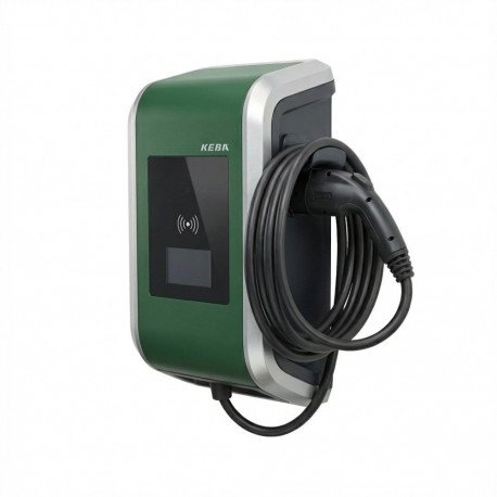 Keba Wallbox KeContact P30 c-series EN Type2 6m kaabel 22kW-RFID-MID - Green Edit