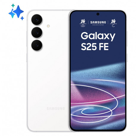"Samsung Galaxy S25 FE 5G 8RAM 128GB EU white"