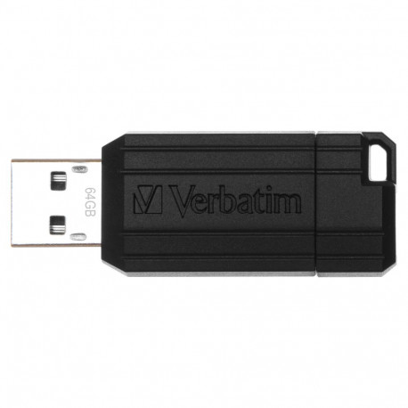 Verbatim Store'n'Go PinStripe 64GB USB 2.0 must mälupulk