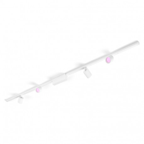 "Philips Hue Perifo Basis-Set Deckenleuchte 4 Spots Weiß"