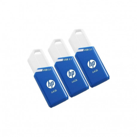 HP x755w USB-mälupulk 64GB 3.1 kolmikpakk (3x64GB)