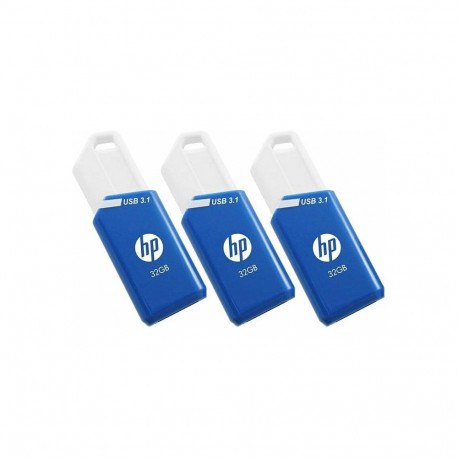 HP x755w 32GB USB 3.1 mälupulk, 3-ne pakk