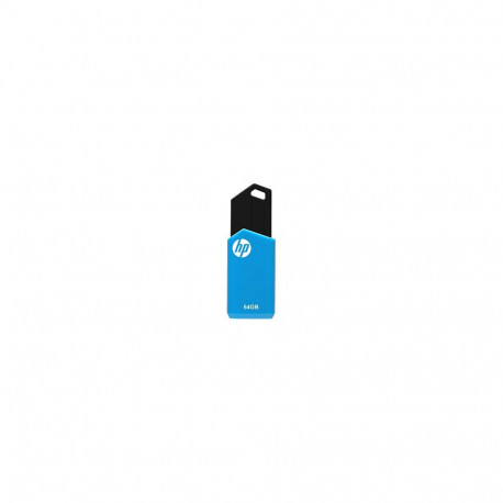 "STICK 64GB HP v150w 2.0 Flash Drive (black/blue) retail"