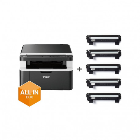 "L Brother DCP-1612WVB - A4 - Schwarz - Silber"