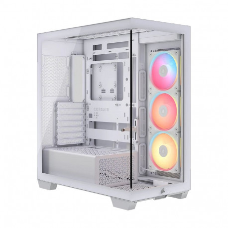 "CORSAIR Midi 3500X LXR LINK (Tempered Glass) White"