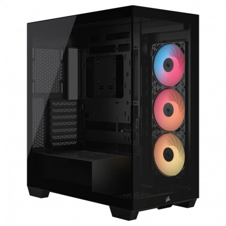 "CORSAIR Midi 3500X RSR ARGB (Tempered Glass) Black"