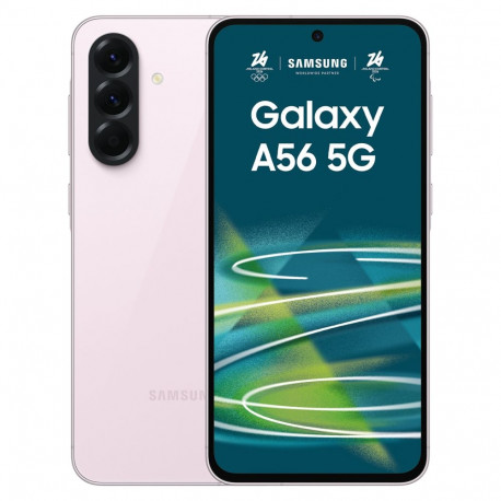 """Samsung Galaxy A56 A566 5G Dual Sim 8GB RAM 256GB - Pink"""