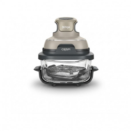 "Ninja FN101EUST CRISPi 4-in-1 Tragbare Glas-Heißluftfritteuse Stone"
