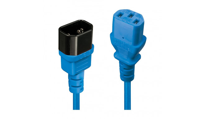 Lindy IEC-toitepikendus C14 - C13 sinine 0,5m
