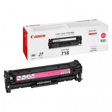 Canon tooner 718M  2900lk ISO 19798, magenta