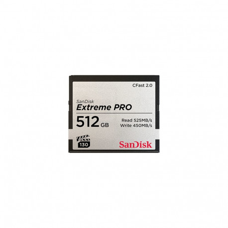 "CARD Card 512GB SanDisk Extreme PRO CFast CompactFlash Speicherkarte 525MB/s"