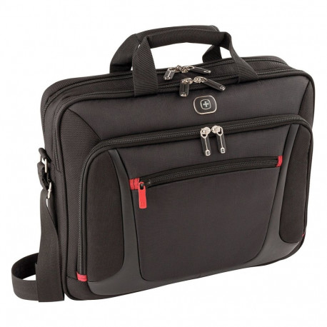 "WENGER Sensor Notebook Tasche fuer 30,48 bis 39,1cm 12 bis 15,4Zoll Laptop, Tablet, iPad schwarz"