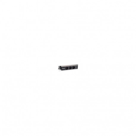 "Equip Steckdosenleiste 10"" 1U. 3fach franz. 250V max 3500W"