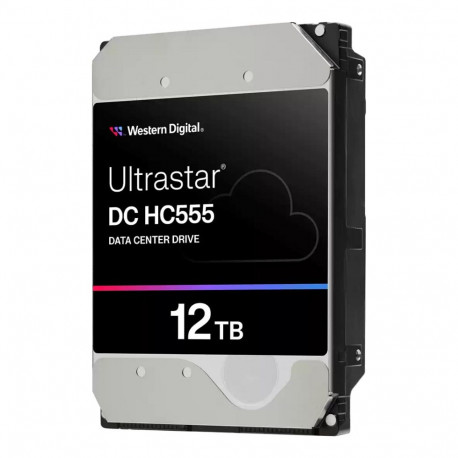 Western Digital kõvaketas Ultrastar DC HC555 8,89cm 3,5" 26.1 12TB 512 7200RPM SAS Ultra 512E SE P3 