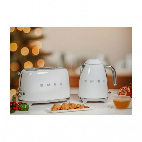 "SMEG KLF03WHEU Elektrischer Wasserkocher, weiß"