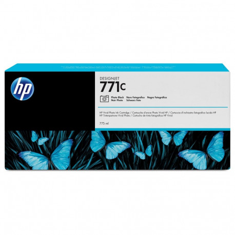 "HP 771C Original Tinte foto schwarz Standardkapazitt 775ml 1er-Pack"