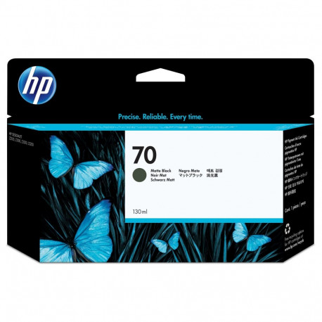 "HP 70 original Ink cartridge C9448A matte black standard capacity 130ml 1-pack with Vivera Ink cart