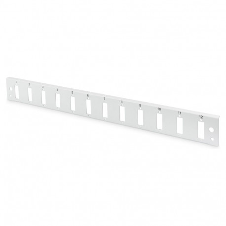 "DIGITUS LWL Spleißbox Frontblende 1HE 12xSC DX schnellversch"