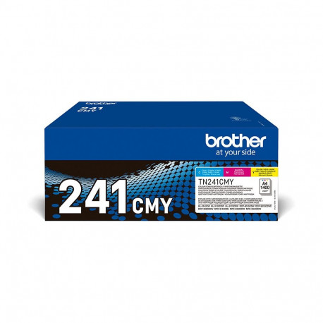 "Brother Toner TN-241CMY Multipack (C/M/Y) bis zu 1.400 Seiten nach ISO/IEC 19798"
