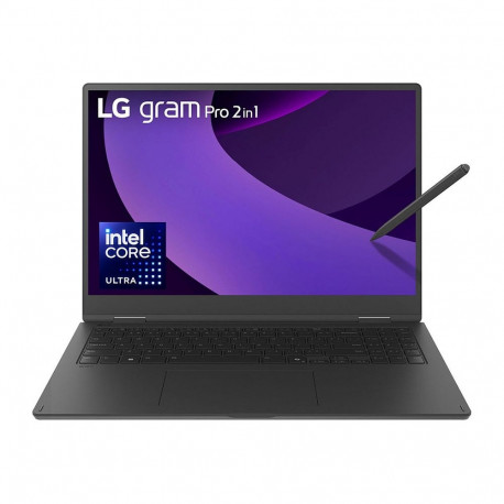 LG gram 16 Pro 2-in-1 16-tolline puutetundlik Core U7 255H 16GB/1TB SSD Win11 Pro 16TB90TP-K.AP78G