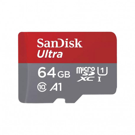 SanDisk microSDXC mälukaart Ultra 64GB 140MB/s koos adapteriga