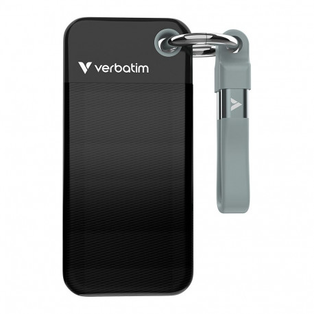"STICK S 2TB Verbatim Pocket SSD USB 3.2 black/grau retail"