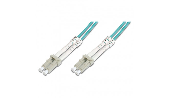 "DIGITUS LWL Patchkabel LC -> LC 15.00m Multimode Duplex OM3"
