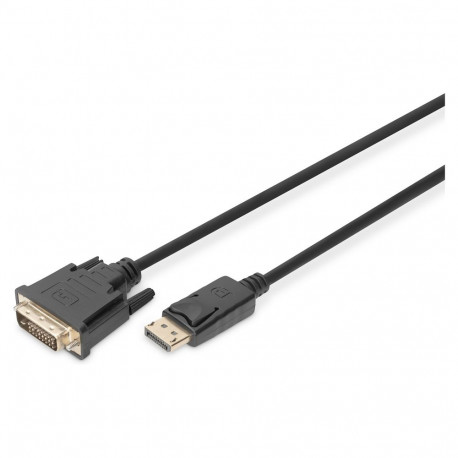 DIGITUS DisplayPort kaabel DPort -> DVI(24+1) St/St 8K 2m 1.1a