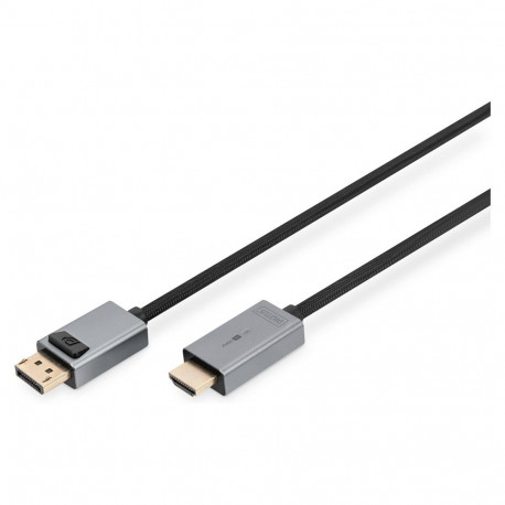 "DIGITUS DisplayPort Adapterkabel, DP - HDMI Typ A 3m"