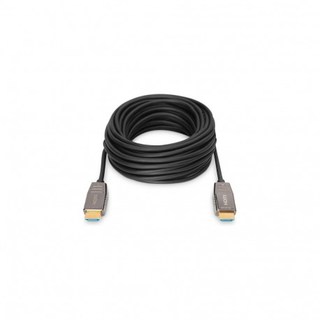 Digitus HDMI AOC hübriid-valguskaabel UHD 8K 10m must