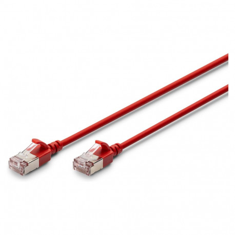 "DIGITUS Patchkabel CAT 6A F/FTP Slim 1,50m rot"