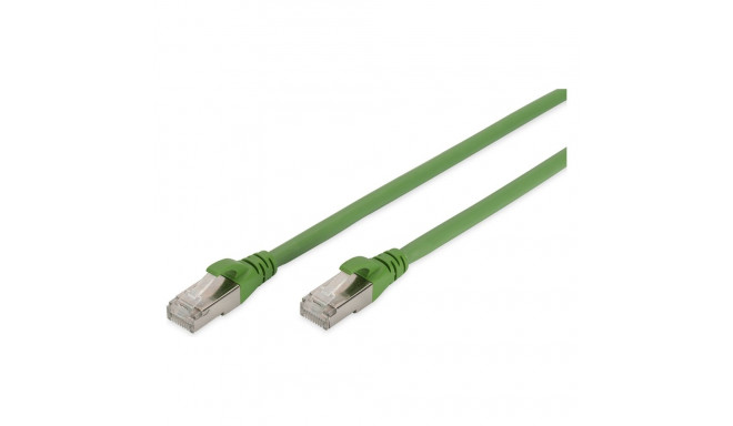 "DIGITUS CAT 6A S/FTP Patchkabel, PUR (TPU), 1m, grün"