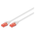 "DIGITUS CAT 6 U/UTP Patchkabel - LSZH, 5m, weiß"