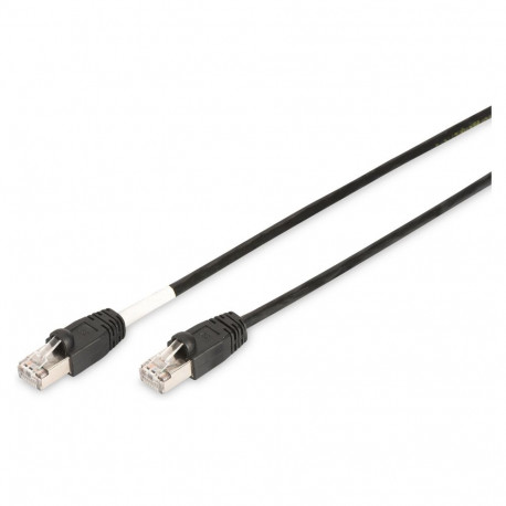 Digitus Cat6 S/FTP 2xRJ45 5.0m must välitingimuste patškaabel