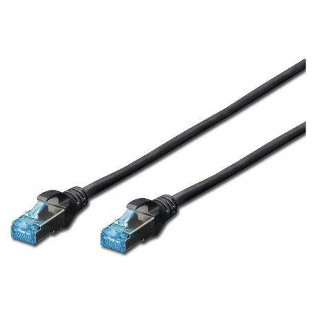 "DIGITUS Patchkabel RJ45 SF/UTP Cat5e 0.50m sch. Hebelschutz Polybeutel"