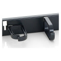 "Equip Kabelmanagement Panel 19"" 1HE schwarz RAL 9005"