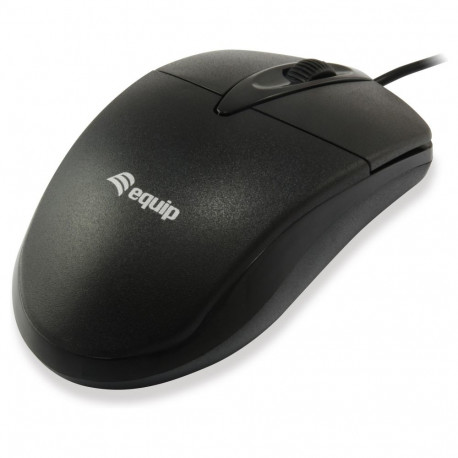 Equip optiline USB hiir, mõlemakäeline, 1.35m, must